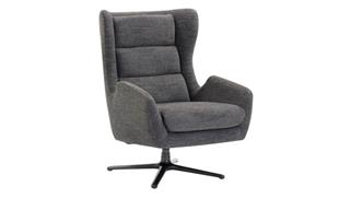 Reception Seating Office Source High Back Upholstered Swivel Lounge Chair