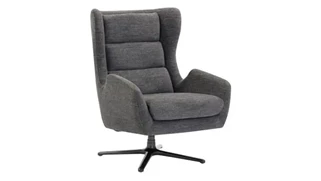 Club & Lounge Chairs Office Source High Back Upholstered Swivel Lounge Chair