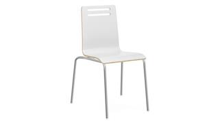 Chairs Office Source Square Bentwood Standard Height Cafe Chair (Set of 2)