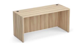 Stand-Alone Desk Shells Office Source Furniture 60in x 24in Credenza Desk Shell
