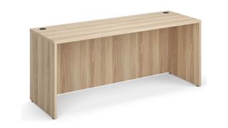 Stand-Alone Desk Shells Office Source Furniture 71in x 24in Credenza Desk Shell