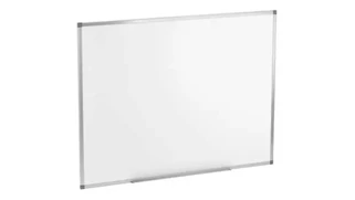 Whiteboards Office Source 48in W x 36in H Magnetic Steel Dry Erase White Board