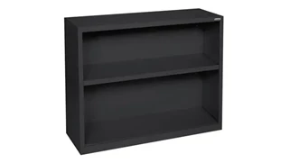 Low Bookcases Office Source 35in W x 30in H - 2 Shelf Steel Bookcase