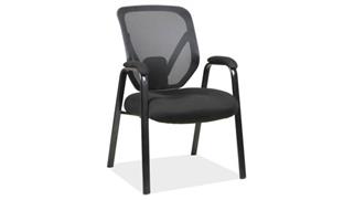 Lobby & Guest Chairs - Metal Office Source Furniture Mesh Back Guest Chair