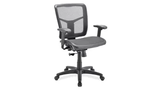 Ergonomic Task Chairs Office Source Cool Mesh Task Chair with Arms and Black Frame