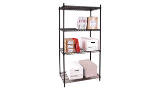 Shelving Office Source Wire Shelving Unit