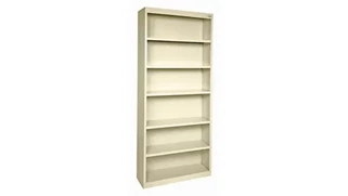 Standard Bookcases Office Source Furniture 35in W x 82in H - 6 Shelf Steel Bookcase