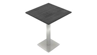 Cafeteria Tables Corp Design 30in Square Top Cafe Height Table
