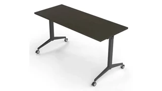 Training Tables Corp Design 66in x 24in Flip Top Nesting Table