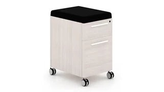Mobile File Cabinets Corp Design Deluxe Mobile Pedestal (Box / File) - Assembled