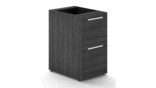 Vertical File Cabinets Corp Design Deluxe 2 Drawer Pedestal (File / File) - Assembled