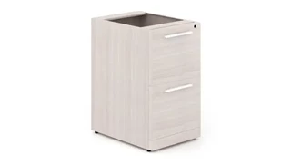 Vertical File Cabinets Corp Design Deluxe 2 Drawer Pedestal (File / File) - Assembled