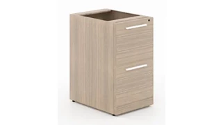 Vertical File Cabinets Corp Design Deluxe 2 Drawer Pedestal (File / File) - Assembled