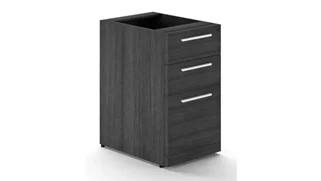 Vertical File Cabinets Corp Design Deluxe 3 Drawer Pedestal (Box / Box / File) - Assembled