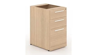 Vertical File Cabinets Corp Design Deluxe 3 Drawer Pedestal (Box / Box / File) - Assembled