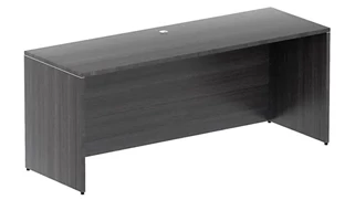 Stand-Alone Desk Shells Corp Design 72in x 24in Credenza Shell
