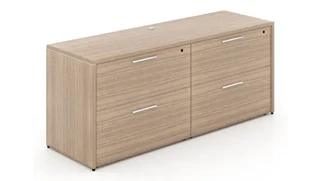 Combo Credenzas Corp Design 4 Drawer Lateral File Credenza
