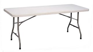 Folding Tables Correll 30in x 8ft Blow Molded Folding Table