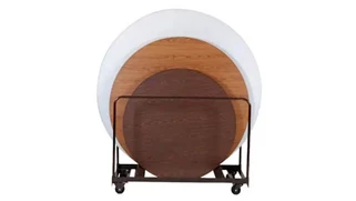 Folding Tables Correll Edge Stacking Round Folding Table Truck