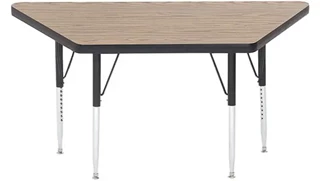 Activity Tables Correll 48in x 24in Trapezoid Shaped Activity Table