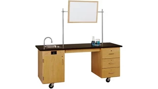 Science & Lab Tables Diversified Woodcrafts ADA Mobile Lab Unit