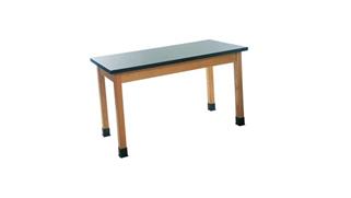 Science & Lab Tables Diversified Woodcrafts 24in x 54in Science Table with Epoxy Top
