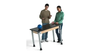 Science & Lab Tables Diversified Woodcrafts 30in x 60in Adjustable Table with ChemGuard Top