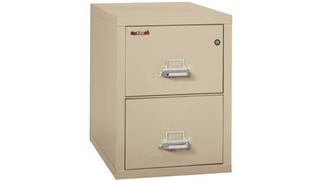 File Cabinets Vertical FireKing 2 Drawer Letter Fireproof File