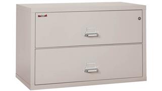 File Cabinets Lateral FireKing 2 Drawer Fireproof Lateral File