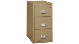 File Cabinets Vertical FireKing 3 Drawer Legal Size Fireproof File