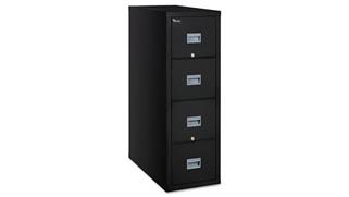 File Cabinets Vertical FireKing 4 Drawer Letter Size Fireproof File