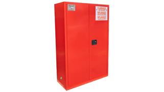 Fireproof Storage Cabinets FireKing 60 Gallon Flammable Safety Cabinet for Combustible Liquids - Manual Closing Doors