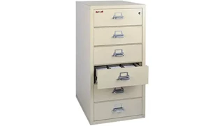 Fireproof File Cabinets FireKing 6 Drawer Fireproof Card and Check File with 2 Section Inserts