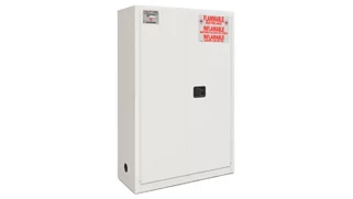 Fireproof Storage Cabinets FireKing 45 Gallon Flammable Safety Cabinet for Lab Chemicals - Manual Closing Doors