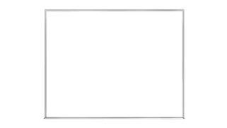 Whiteboards Ghent 3ft x 4ft Aluminum Frame Acrylate Whiteboard