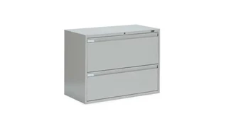Lateral File Cabinets Global 36in W Two Drawer Lateral File