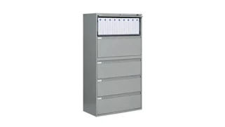 Lateral File Cabinets Global 36in W Five Drawer Lateral File