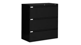 Lateral File Cabinets Global 42in W Three Drawer Lateral File