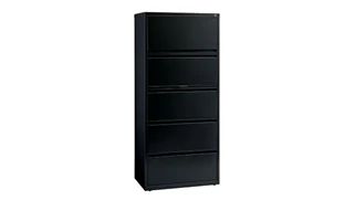 Lateral File Cabinets Hirsh Industries 30in W Five Drawer Lateral File