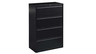 Lateral File Cabinets Hirsh Industries 36in W Four Drawer Lateral File