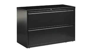Lateral File Cabinets Hirsh Industries 42in W Two Drawer Lateral File