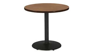 Cafeteria Tables KFI Seating 36in H x 30in Diameter Round Breakroom Table, Round Base