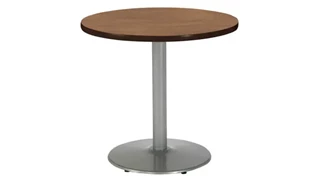 Cafeteria Tables KFI Seating 36in H x 30in Diameter Round Breakroom Table, Round Base