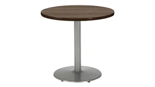 Cafeteria Tables KFI Seating 36in H x 30in Diameter Round Breakroom Table, Round Base