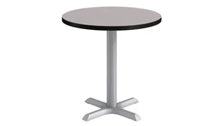 Cafeteria Tables KFI Seating 30in Round Pedestal Table