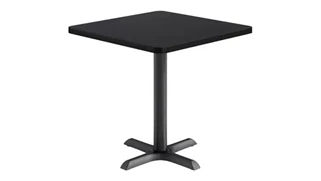 Cafeteria Tables KFI Seating 30in Square Pedestal Table