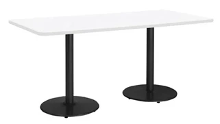 Conference Tables KFI Seating 6ft W x 36in D x 36in H Conference Table, Round Base