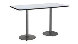 Conference Tables KFI Seating 6ft x 36in Pedestal Table