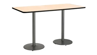 Conference Tables KFI Seating 6ft x 36in Pedestal Table
