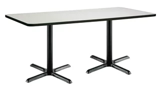 Conference Tables KFI Seating 6ft x 36in Pedestal Table